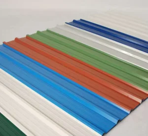0.12*665 Hot Dip Galvanized Steel Corrugated Roofing Sheet For Warehouse TUV Certified Water Resistant Durable