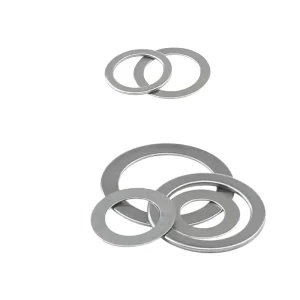 0.1mm 0.2mm 0.3mm 0.5mm Thick Washer Flat Custom Zinc Plated 18-8 Stainless Steel Shim Washers for Machinery