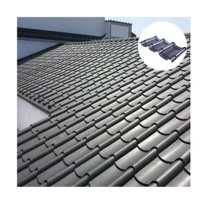 0.5mm Thick Galvanized Steel Corrugated Sheet Heat Resistant Traditional Design Roof Panels
