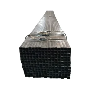 0.9mm 1.5×1.5 Inch Galvanized Square Tube 20x40mm Rectangular Square Steel Tube