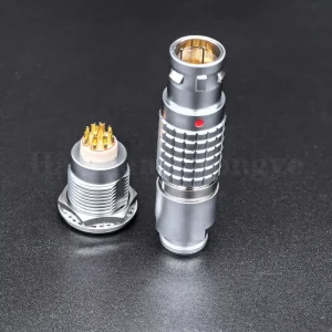 0B 9 Pin Push Pull Self-Locking Circular Connector FGG.0B.309.CLAD32Z Male Plug & EGG.0B.309.CLL Socket