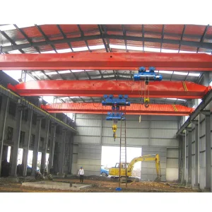 1 Ton 5 Ton 10 Ton 25 Ton Single&Double Girder Overhead Bridge Cranes with Electric Hoist