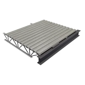 1.8mm Thick Metal Deck Galvanized Steel Floor Decking Sheets for Concrete Slab