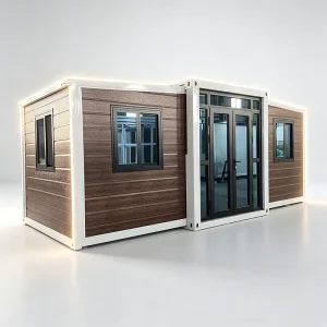 10-40ft Detachable Expandable Prefabricated Container House Moisture Proof 2 Bedroom Foldable Cabin