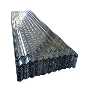 10 ft Zero Spangle SPCC Corrugated Roof Panel Galvanized Corrugated Steel Roofing Sheet