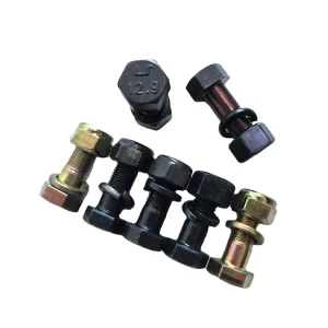 10.9 12.9 Grade Hex Bolt MS Carbon Steel Metric Bolt and Nut Assortment M12 M16 M18 M20 M30 M36 Steel Structure Hexagonal Bolt