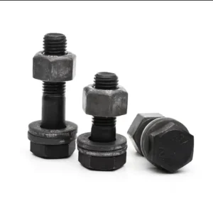 10.9 Grade High Strength Steel Structure Large Hexagon Bolts M16 M27 No Finish No Thread