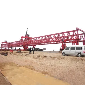 100 Ton U Type Bridge Girder Launcher Erection Crane