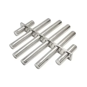 10000 140000 Gauss Fully Welded Dairy Food Grade 300mm Round Magnetic Grid