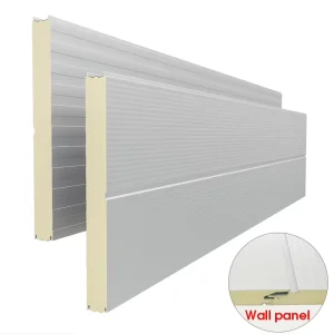 100mm 120mm 50mm 75mm 150mm PU Insulated Refrigeration Sandwich Insulation Panels Storage Cold Rooms