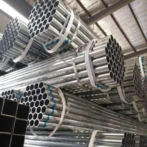 100mm Galvanized Round Pipe Steel Tube for Water Pipeline System