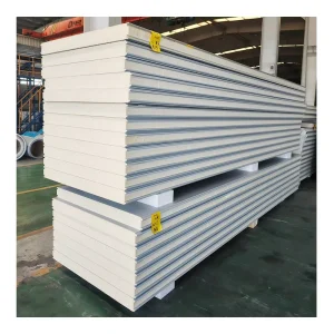 100mm Insulated Metal PIR Wall PU Roof Panel Cold Room Panels for Warehouse and Workshop Poliuretan Polyurethane Sandwich Panel