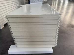 100mm Insulated Metal PIR Wall and Roof Sandwich Panel for Cold Rooms Modern Eco Friendly Exterior Walls