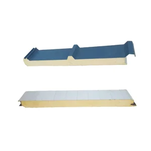 100mm PU Sandwich Panel Boarding Thickness 100mm Pu Steel Sandwich Panel