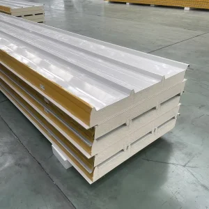 100mm Pir Insulation Steel Panel Sandwich Roofing PU Sheet for Workshop Outdoor Warehouse Exterior Wall Application