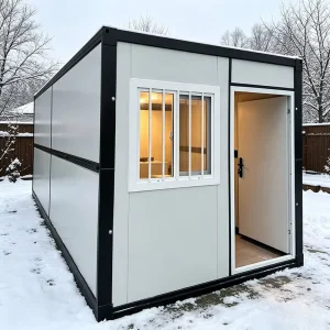 10ft 20ft Detachable Prefab Container House With Security Window Moisture Proof Prefabricated Container Living Unit