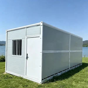 10ft 20ft Detachable Prefabricated Moisture-Proof Container Dorm Cabin with Anti-Theft Bar Window