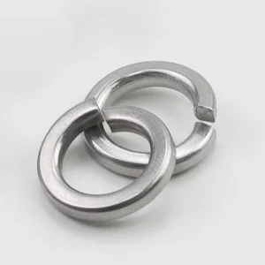 10pcs bag 304 Stainless Steel Plain Surface Spring Lock Washers Inch American Sizes 2# 6# 10# 1 4 1 2