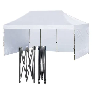 10x15ft Instant Pop up Shelter 420D Waterproof Oxford Fabric with Custom Printing for Outdoor Promotion