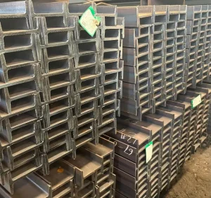 12# 120*74mm Hot Rolled Carbon Steel I Beam for Building Construction and Steel Structure Support