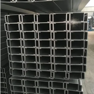 120x50x20 Light Galvanized C Channel Lipped Steel Purlin with Welding Cutting & Bending Services for Steel Fabricated Houses