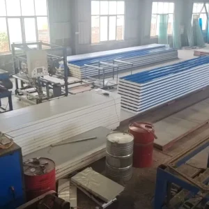 12m Long Span EPS Sandwich Panels High Loading Capacity Factory Direct Easy Install Steel Structure Roof Wall Boards
