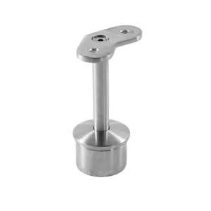 135 Degree Saddle Handrail Support SS316 Satin 48.3mm Stainless Steel Stair Fittings