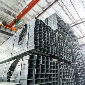 140x140mm ASTM ERW Galvanized Rectangular Steel Pipe for Structural Drill Oil Applications with Cutting Bending Welding Services