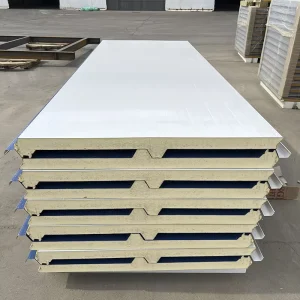 150mm Fireproof Thermal Insulation PU PIR EPS Rock Wool Roofing Sandwich Panels with Wall Panel for Workshop Warehouse