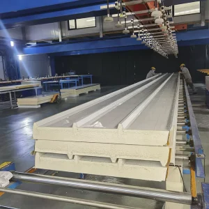150mm Insulation PU Roof Sandwich Panel PIR PU Polyurethane Sandwich Panel RAL Color Customize for Warehouse