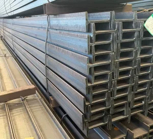 16# 160*88mm Hot Rolled Steel I Beam for Industrial Workshop and Steel Structure Projects