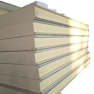 100mm PU Sandwich Panel for Cold Room Storage Thermal Insulation PU Panels with Copeland Compressor Feature Container