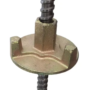 16mm 45# Steel Tie Rod with Wing Nut for Building Formwork