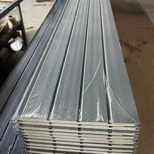 16mm Decorative PU Foam Sandwich Panel Wall Panels Decorative Exterior Metal Siding PU Board