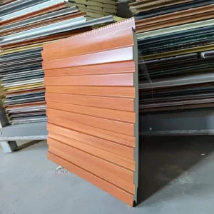 16mm Exterior Wall Siding Panel PU Sandwich Wall Panels Exterior Color Steel Siding for Light Steel Frame House
