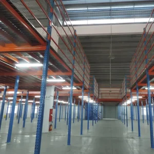 180 Square Meter 2-Floor Warehouse Mezzanine Rack and Steel Platform System