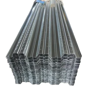 18mm JIS ISO Certified Hot Dipped Galvanized Steel Floor Decking Sheet for Multi Storey Building Construction