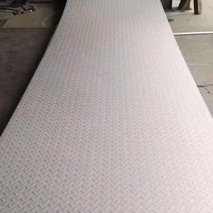 2-10mm Diamond Grid Steel Plate Anti-slip Stair Tread Construction Material