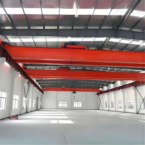 2 20 Ton QD Type Custom Mobile Double Beam Bridge Overhead Crane for Heavy Lifting