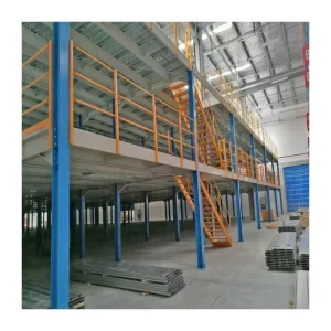 2 3 Levels Heavy Duty Mezzanine Racking Steel Mezzanine Floor Warehouse Shelf Platform
