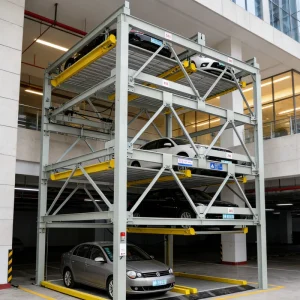 2 6 Floor Automatic Lifting Sliding Puzzle Steel Motor Car Parking Garage System