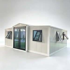 2 Bedroom Expandable Prefabricated Container House Moisture Proof Detachable Multi Awning Window Prefab Cabin