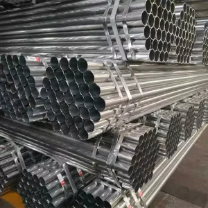 2-Inch Galvanized Steel Pipe API DX51D Q195 A53 ASTM Standard 6.4m Length ERW Welded Tube Carbon Steel