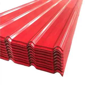 20-28 Gauge Ral Color Coated Corrugated Prepainted Galvalume Steel Roof Panels Zinc Galvanized Metal Roofing Sheets