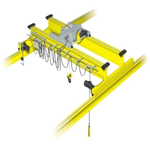 20 50Ton Chinese Style Gear Hook Bridge Crane with 18M Lifting Height 10.5M Span 73kw Motor Warranty
