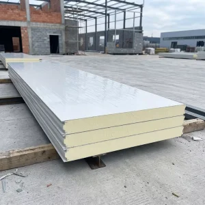 200mm Cold Room PU PIR Sandwich Panel Sound Proof Wall Panels Structural Panels with Wall Roof Board for Building