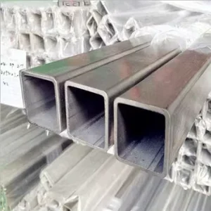 201 304 304L Stainless Steel Square & Rectangular Tube Polished Seamless Anti rust High Precision Tubing