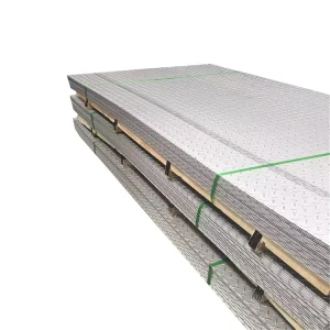 201 304 316 Stainless Steel Sheet Embossed Chequer Pattern Floor Checker Plate 5mm Thickness For Bending Cutting Welding