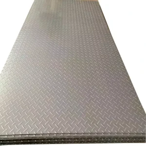201 304 316L 410S Stainless Steel Patterned Sheet Anti-Slip Steel Plate for Stair Treads