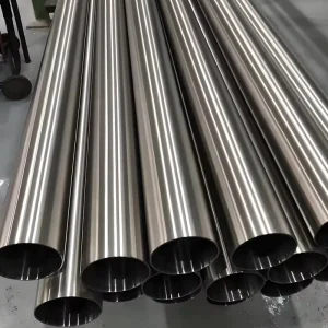 201 304 316L Stainless Steel Round Tube Bright Polished Stainless Steel Decorative Pipe for Handrail Construction